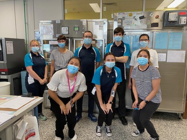 All in a day’s work for Wollongong Transfusion Laboratory