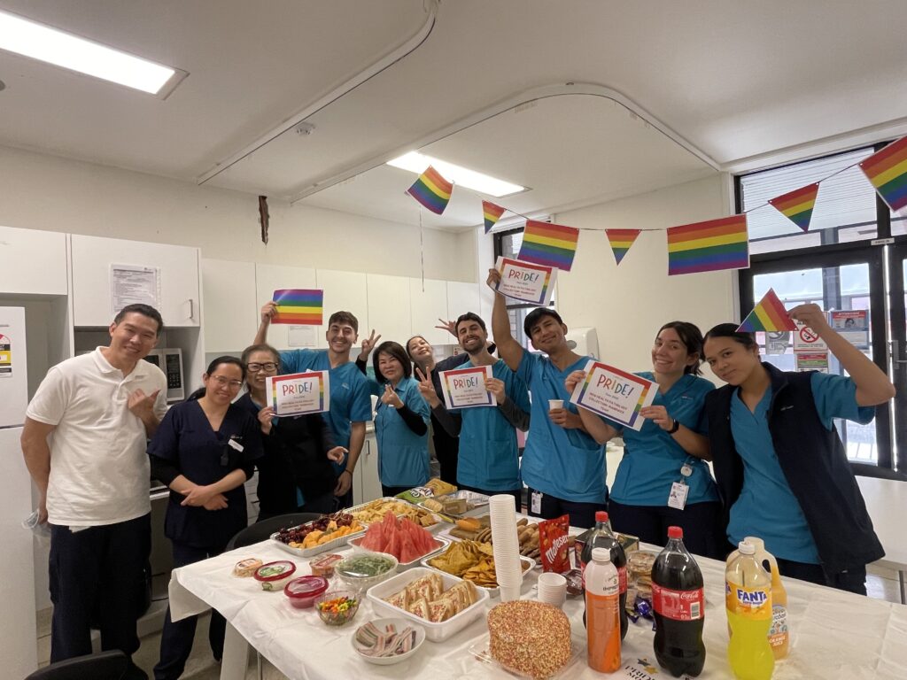 Celebrating Pride - Meet Tammy 7 Pride morning tea at Prince of Wales Collections