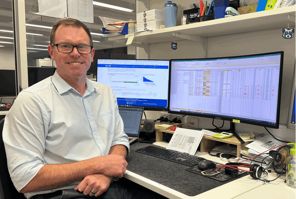 David Mossman, senior scientist at Newcastle.